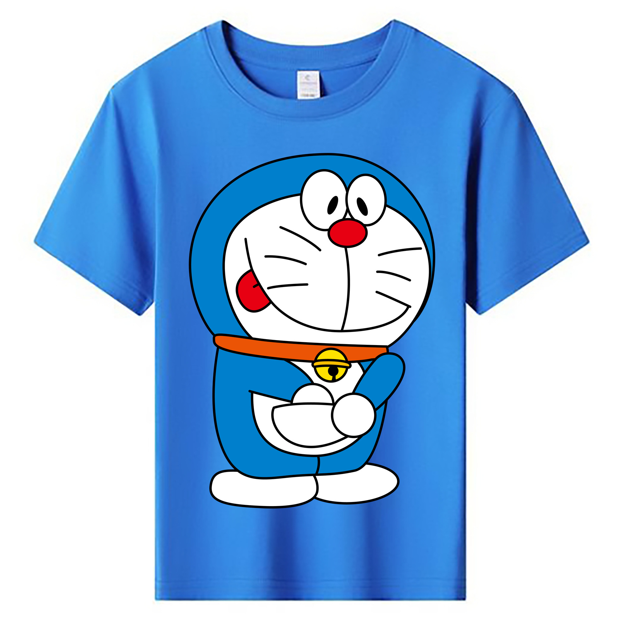 （画像用） ドラえもん Doraemon 綿100％キッズTシャツ（フロントプリント）